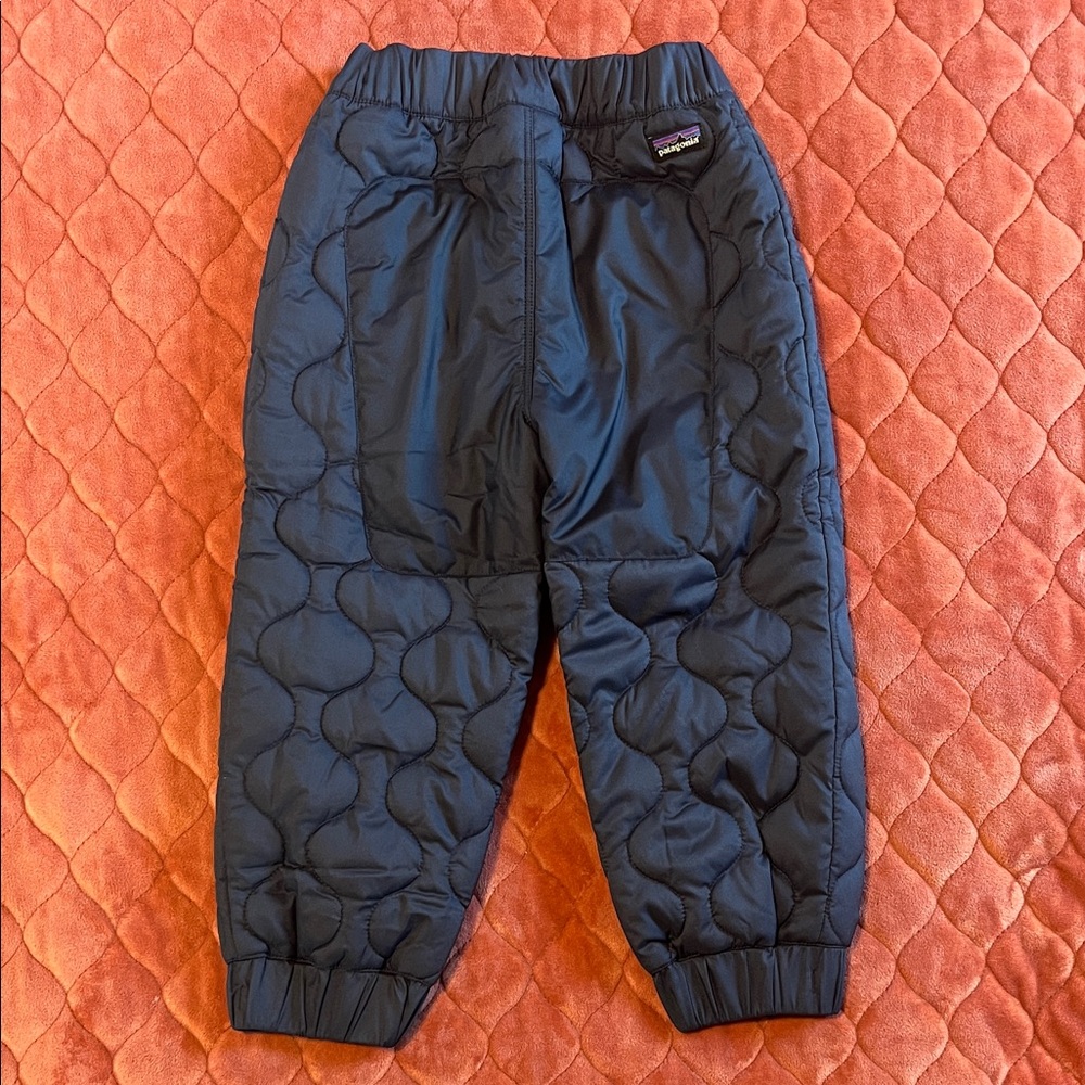 Patagonia kids quilted puff jogger